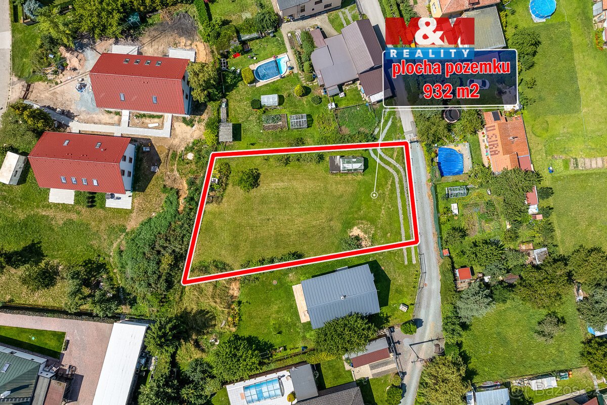 Prodej pozemku k bydlení, 932 m², Jezbořice