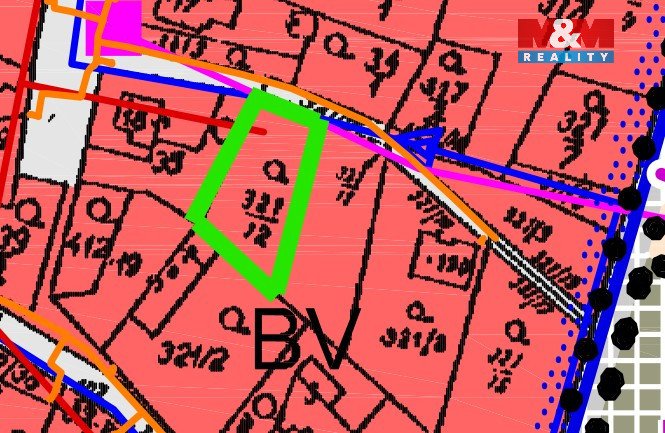 Prodej pozemku k bydlení, 932 m², Jezbořice