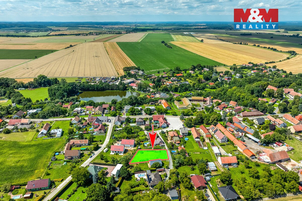 Prodej pozemku k bydlení, 932 m², Jezbořice