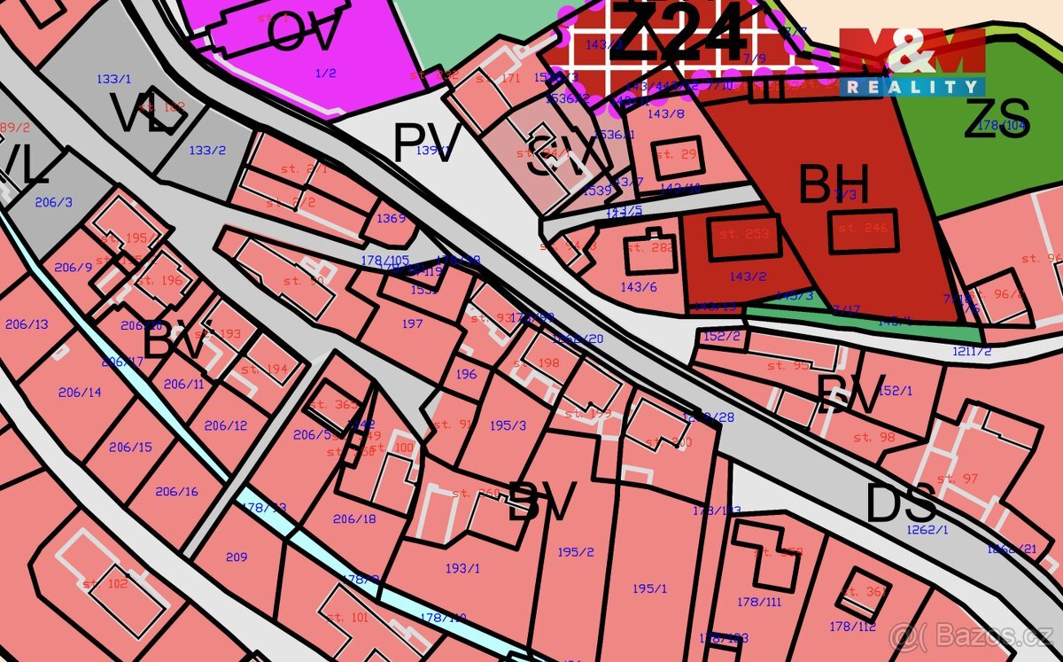 Prodej pozemku k bydlení v Velké Jesenici