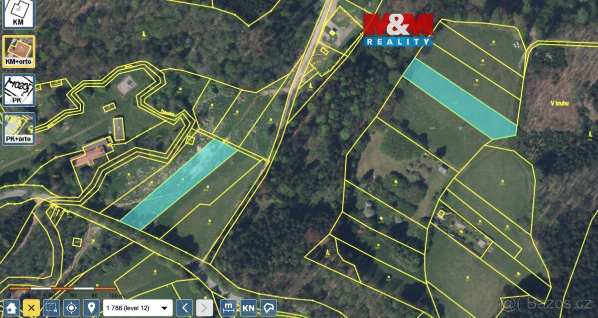 Prodej pole, 4830 m², Bezděkov nad Metují
