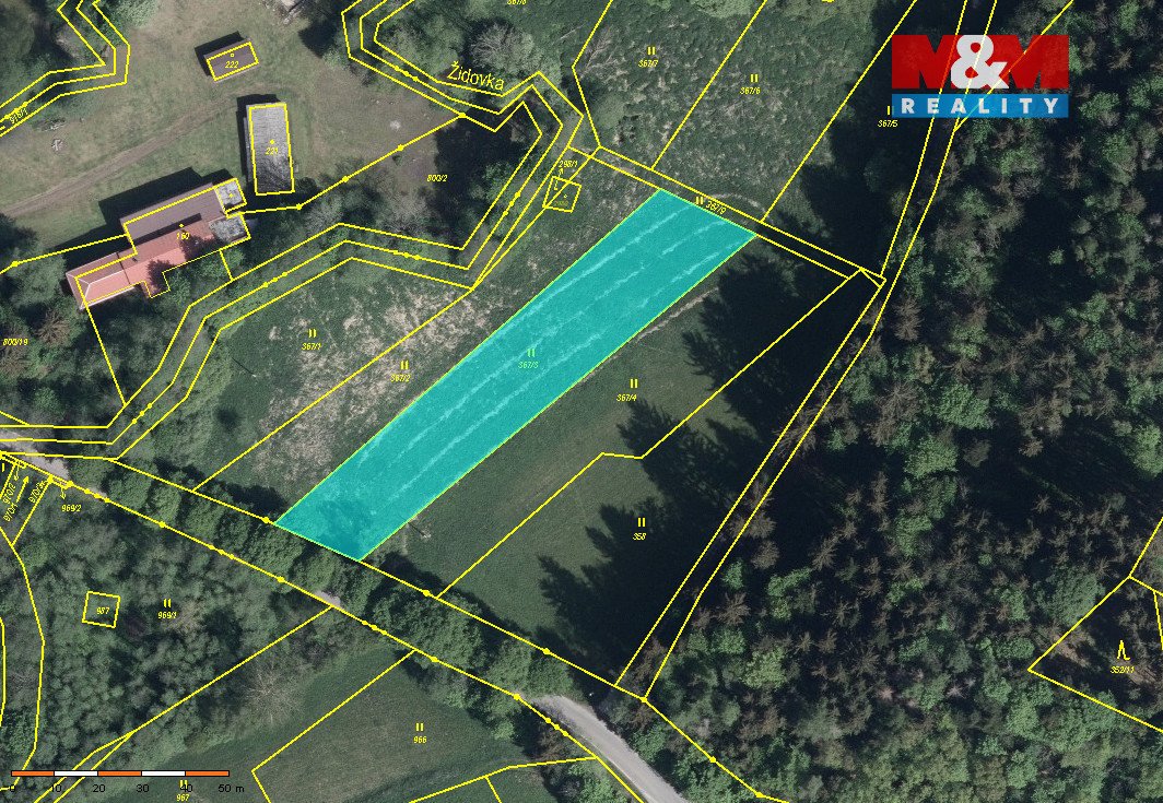 Prodej pole, 4830 m², Bezděkov nad Metují