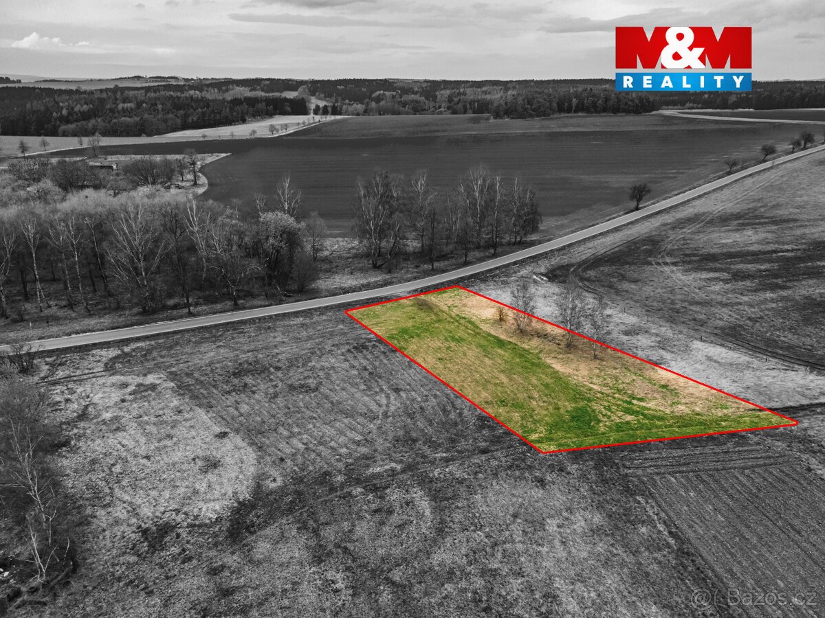 Prodej pozemku k bydlení, 1596 m², Olbramov