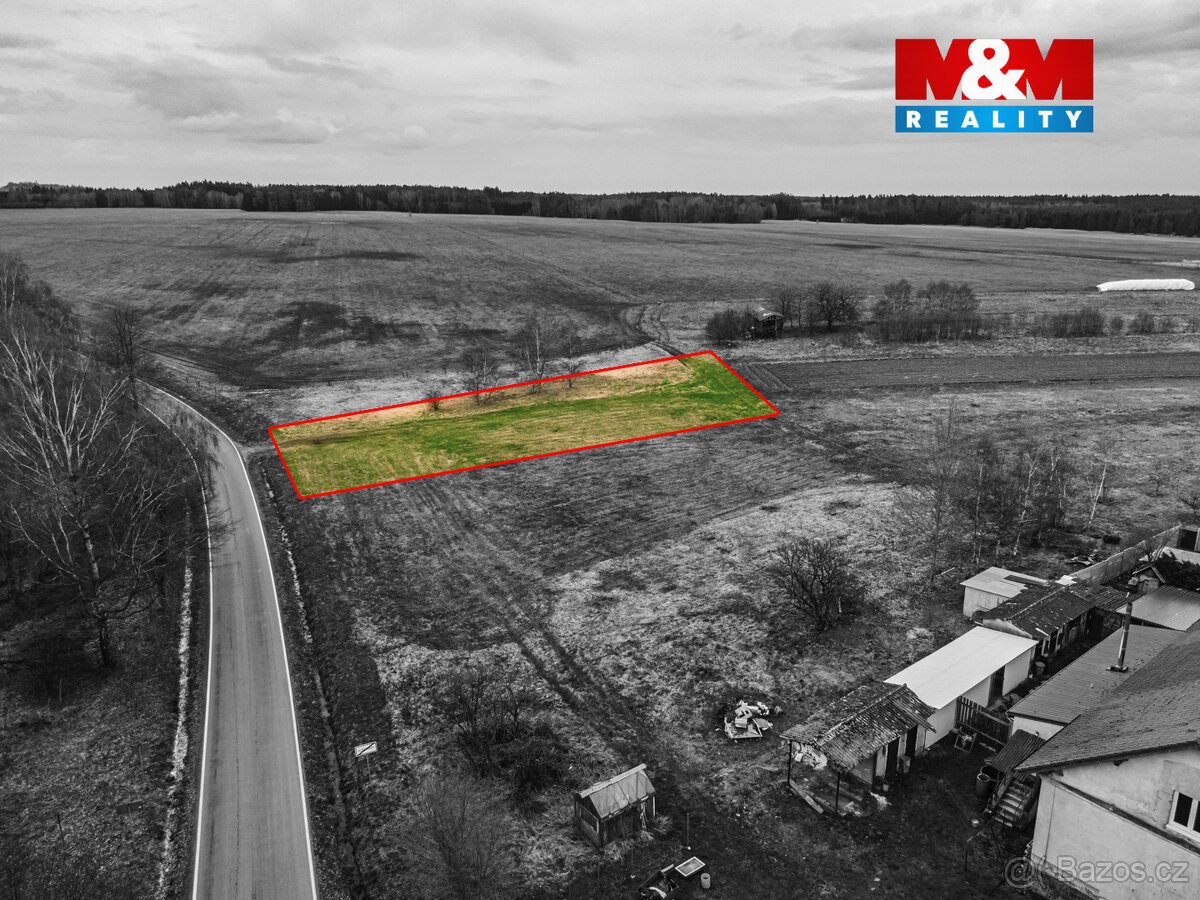 Prodej pozemku k bydlení, 1596 m², Olbramov