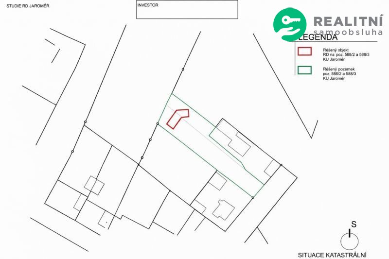 Pozemek pro RD Jaroměř