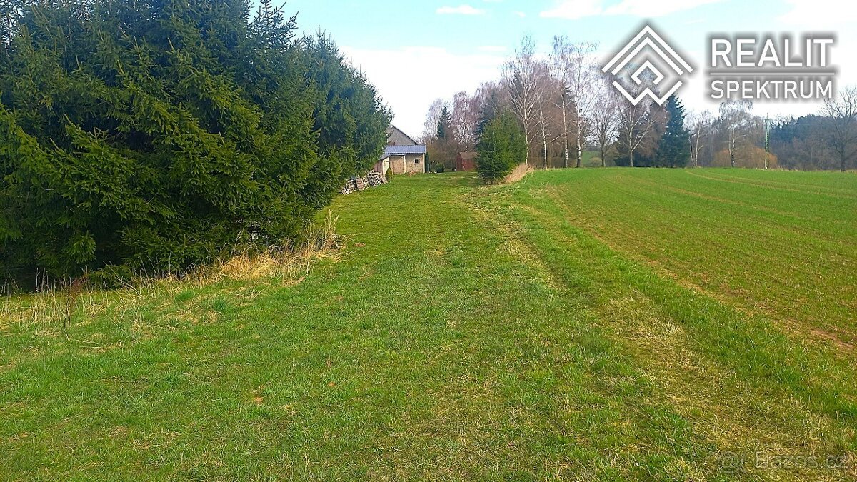 Pozemek určený k zástavbě,  3 435 m² v Rudolticích