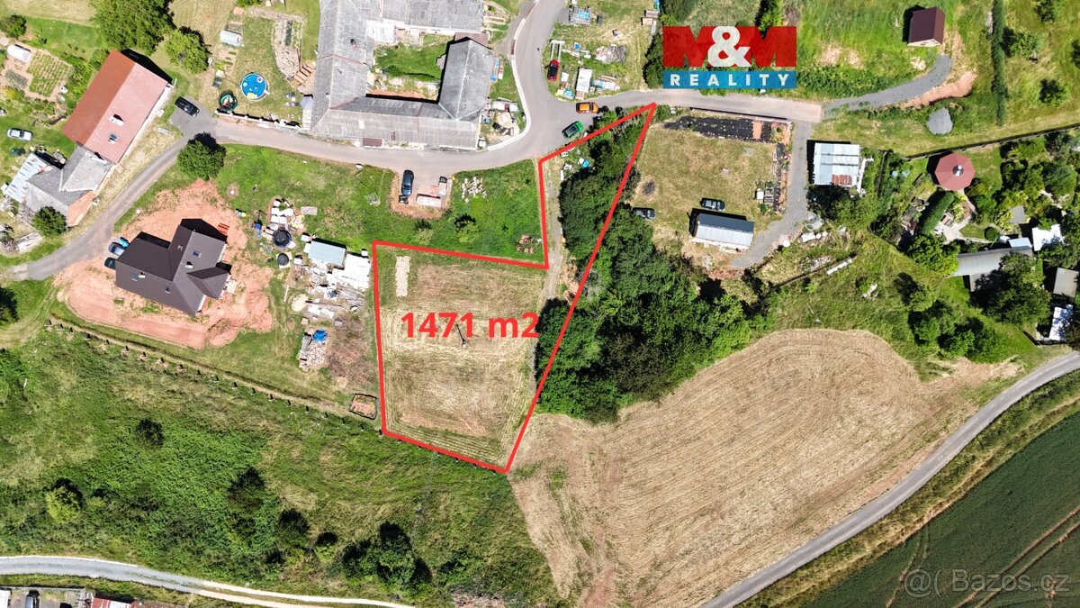 Prodej pozemku k bydlení, 1471 m², Malíkov