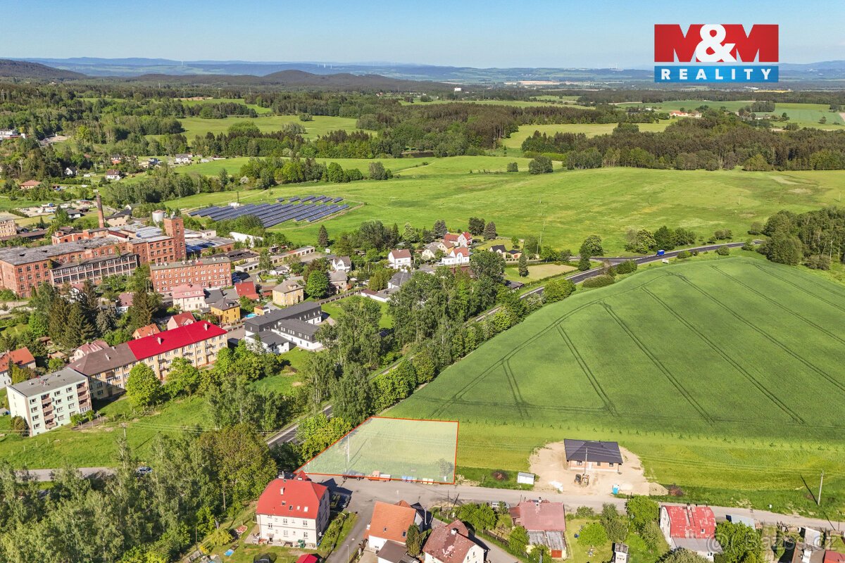 Prodej pozemku k bydlení, 1590 m², Hazlov