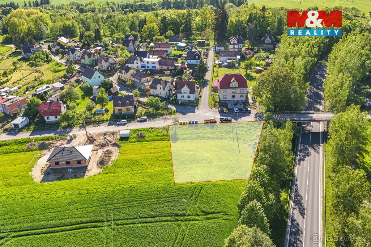 Prodej pozemku k bydlení, 1590 m², Hazlov