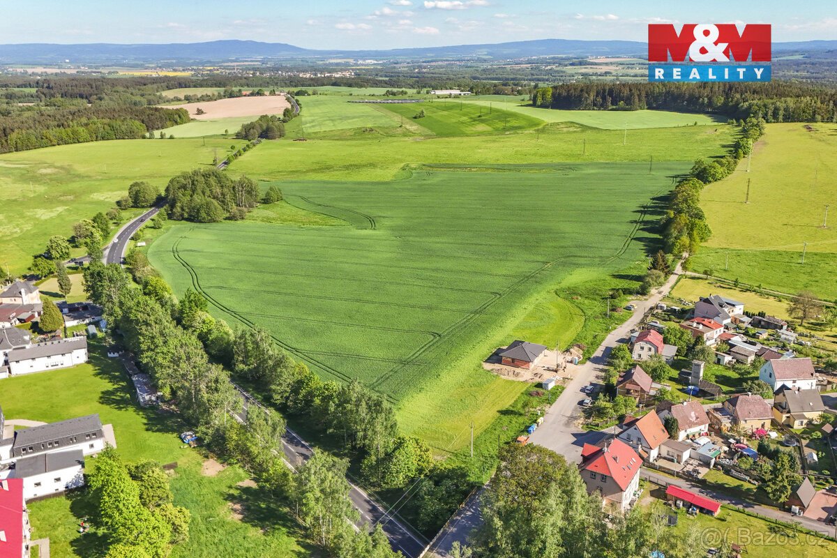 Prodej pozemku k bydlení, 1590 m², Hazlov