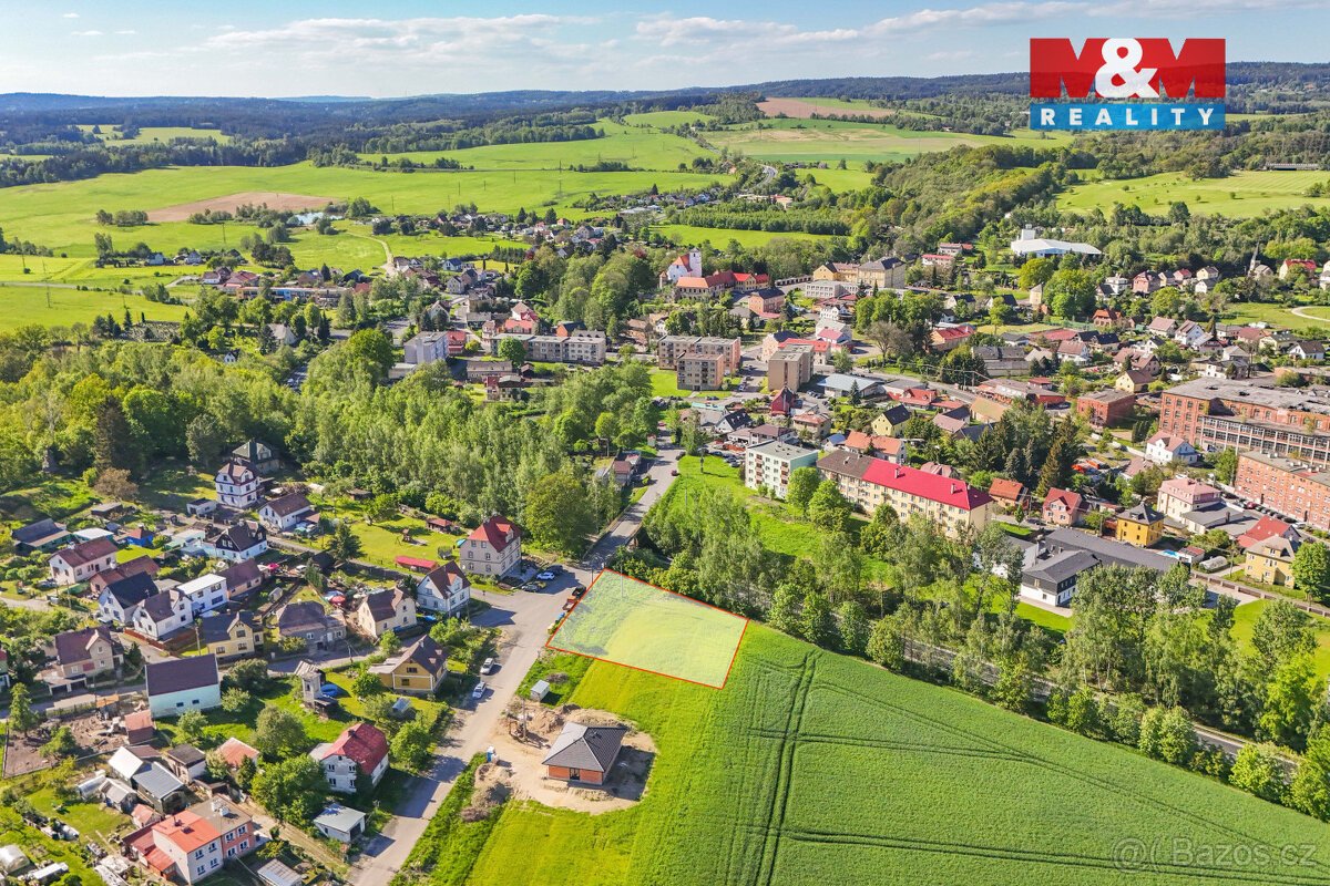 Prodej pozemku k bydlení, 1590 m², Hazlov