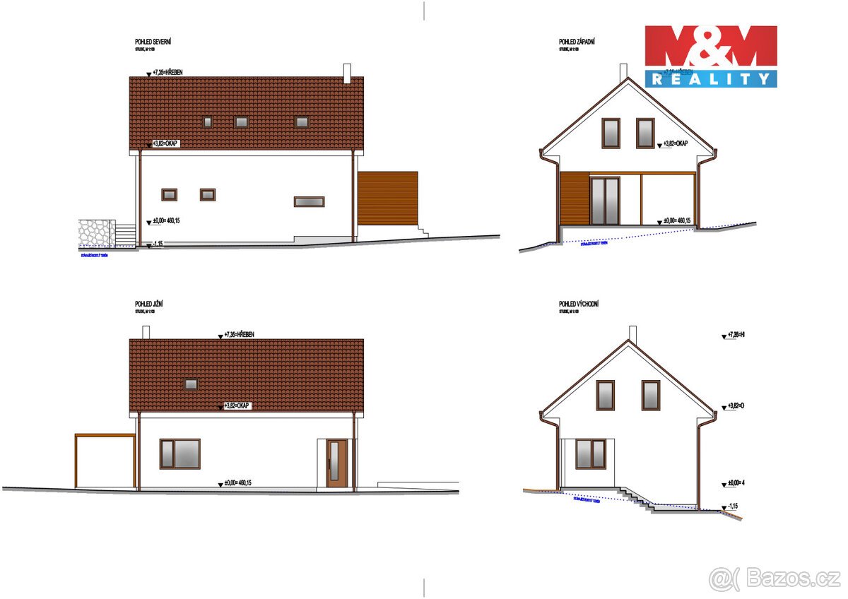 Prodej pozemku k bydlení, 488 m², Chocov, Mladá Vožice