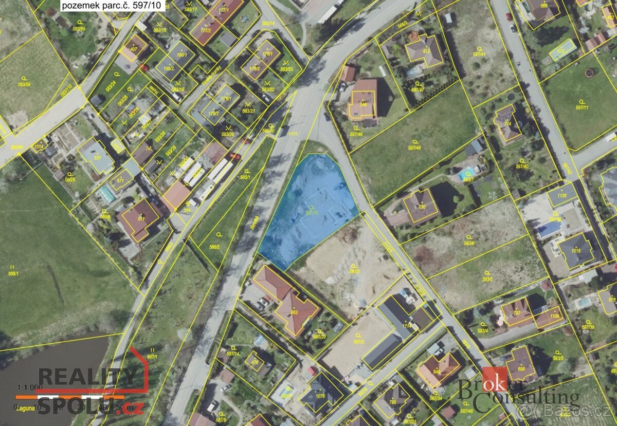 Prodej, pozemky/bydlení, 1387 m2, Psáry, Praha-západ [ID 844