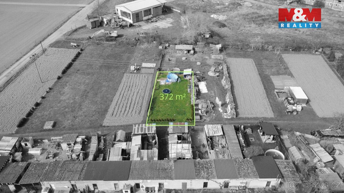 Prodej pozemku k bydlení, 372 m², Lužice