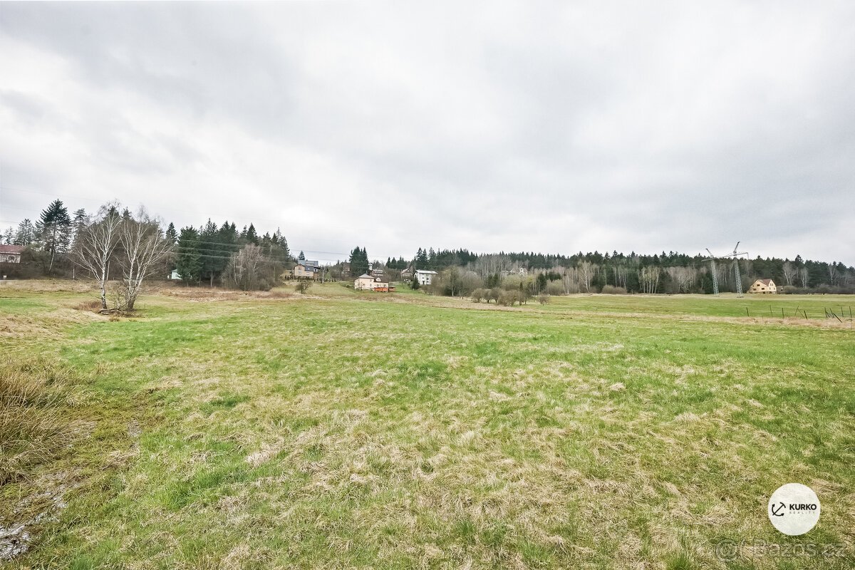 Pozemek o výměře 3291 m2 v obci Mosty u Jablunkova