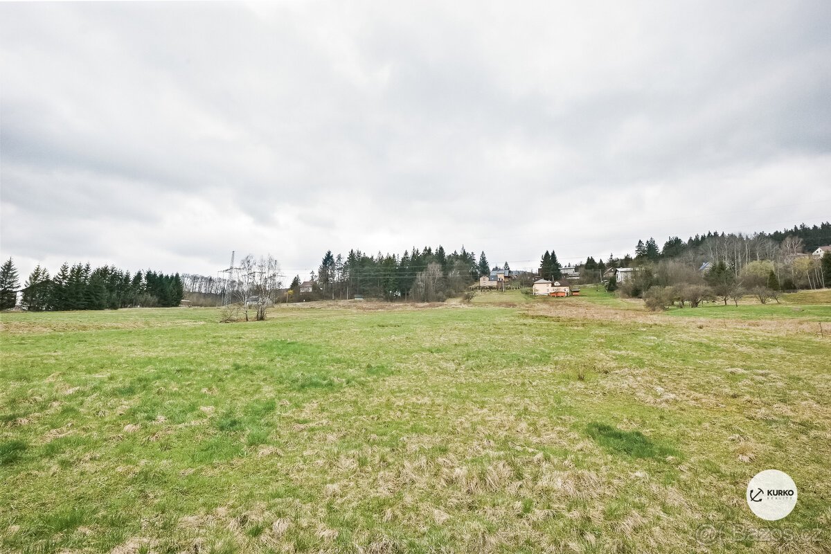 Pozemek o výměře 3291 m2 v obci Mosty u Jablunkova