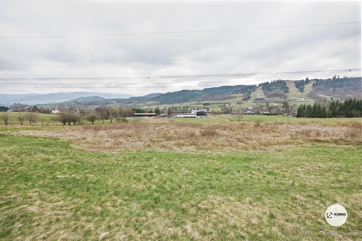 Pozemek o výměře 3291 m2 v obci Mosty u Jablunkova