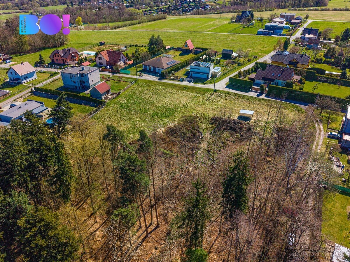 Prodej stavebního pozemku 1649 m² - Bludovice