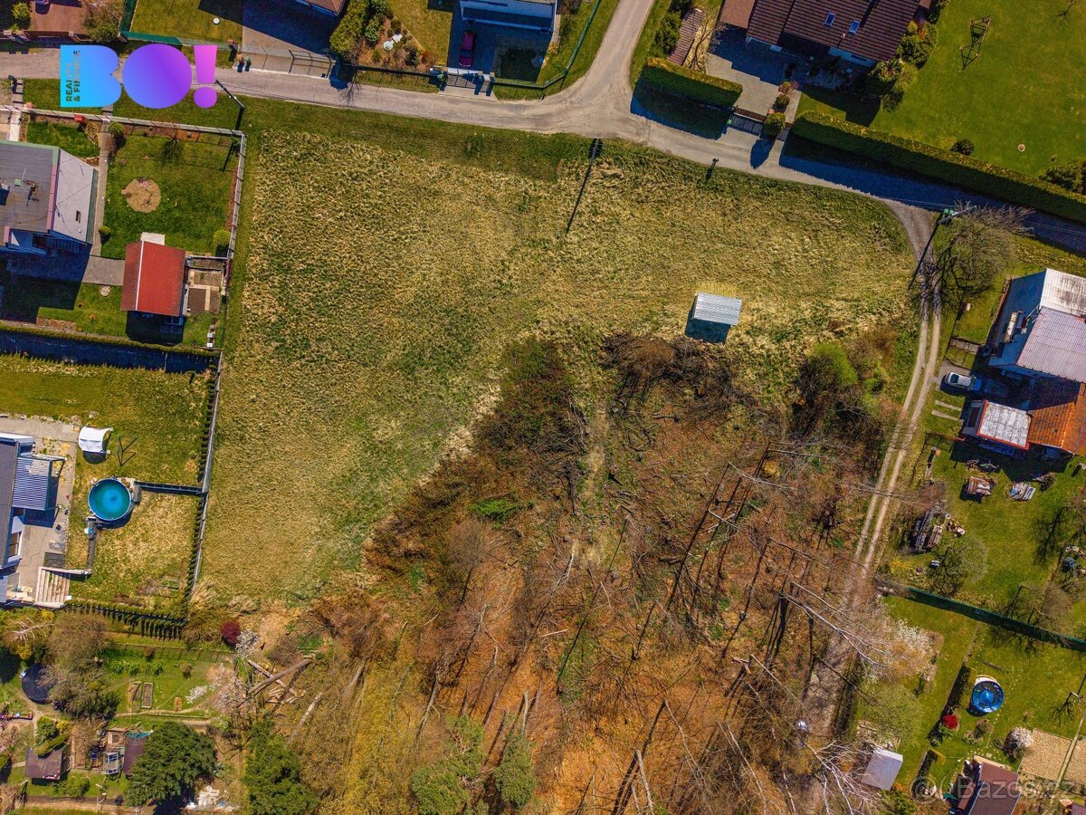 Prodej stavebního pozemku 1649 m² - Bludovice