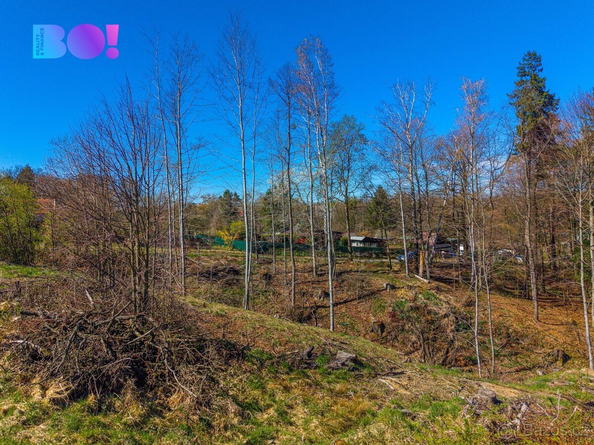 Prodej stavebního pozemku 1649 m² - Bludovice