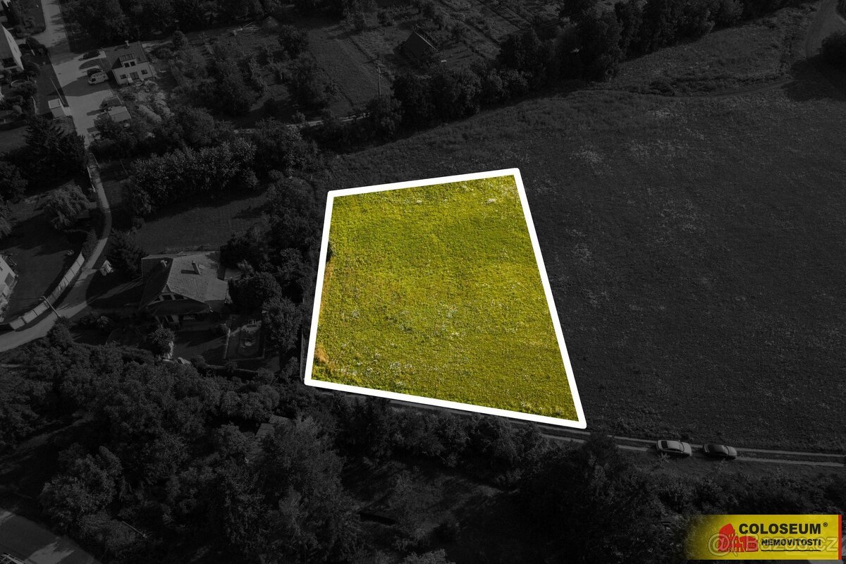 Říčany u Brna, stavební pozemek 2.573 m², prestižní lokalita