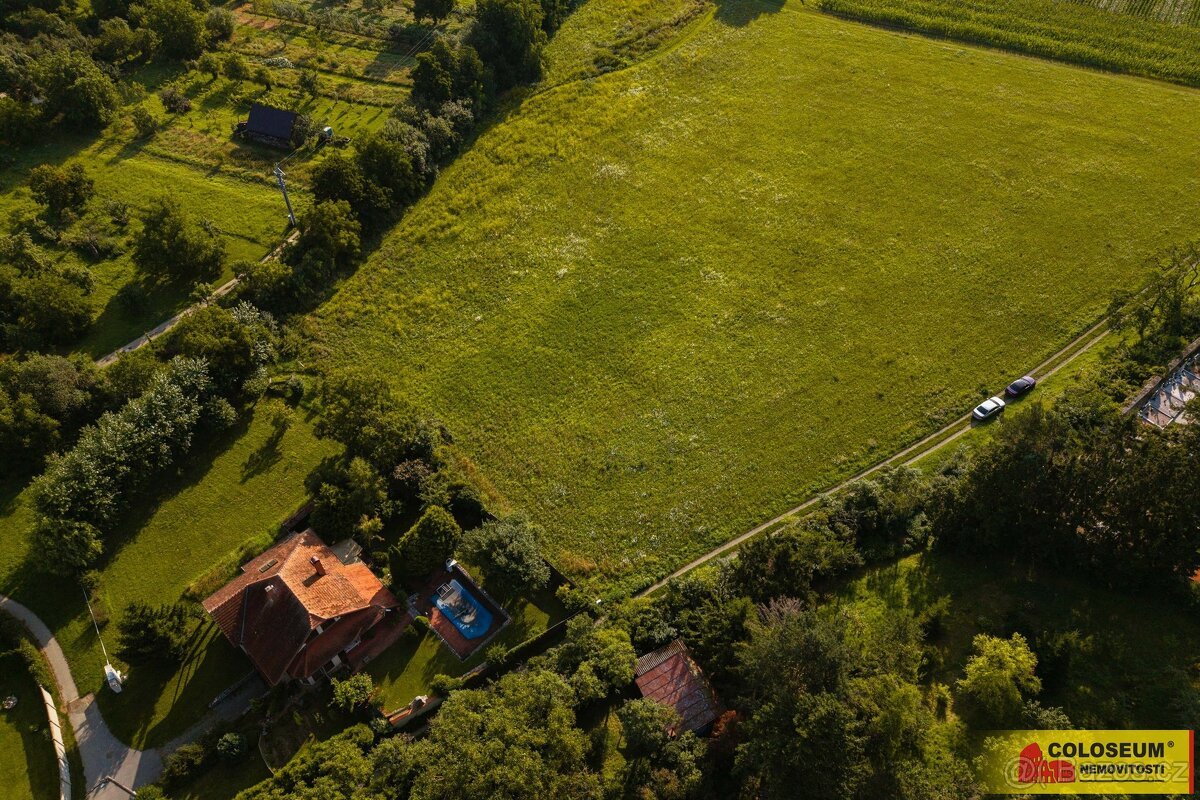 Říčany u Brna, stavební pozemek 2.573 m², prestižní lokalita