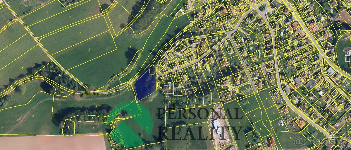 Prodej pozemky pro bydlení, 2 591 m² - Dolní Radechová