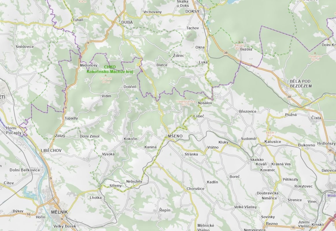 Prodej pole v k.ú. Jestřebice u Kokořína