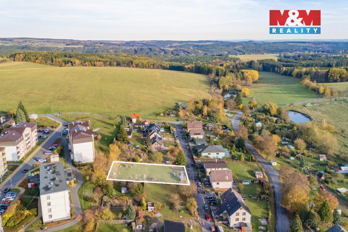 Prodej pozemku k bydlení, 1257 m², Bezdružice, ul. Na Stráni