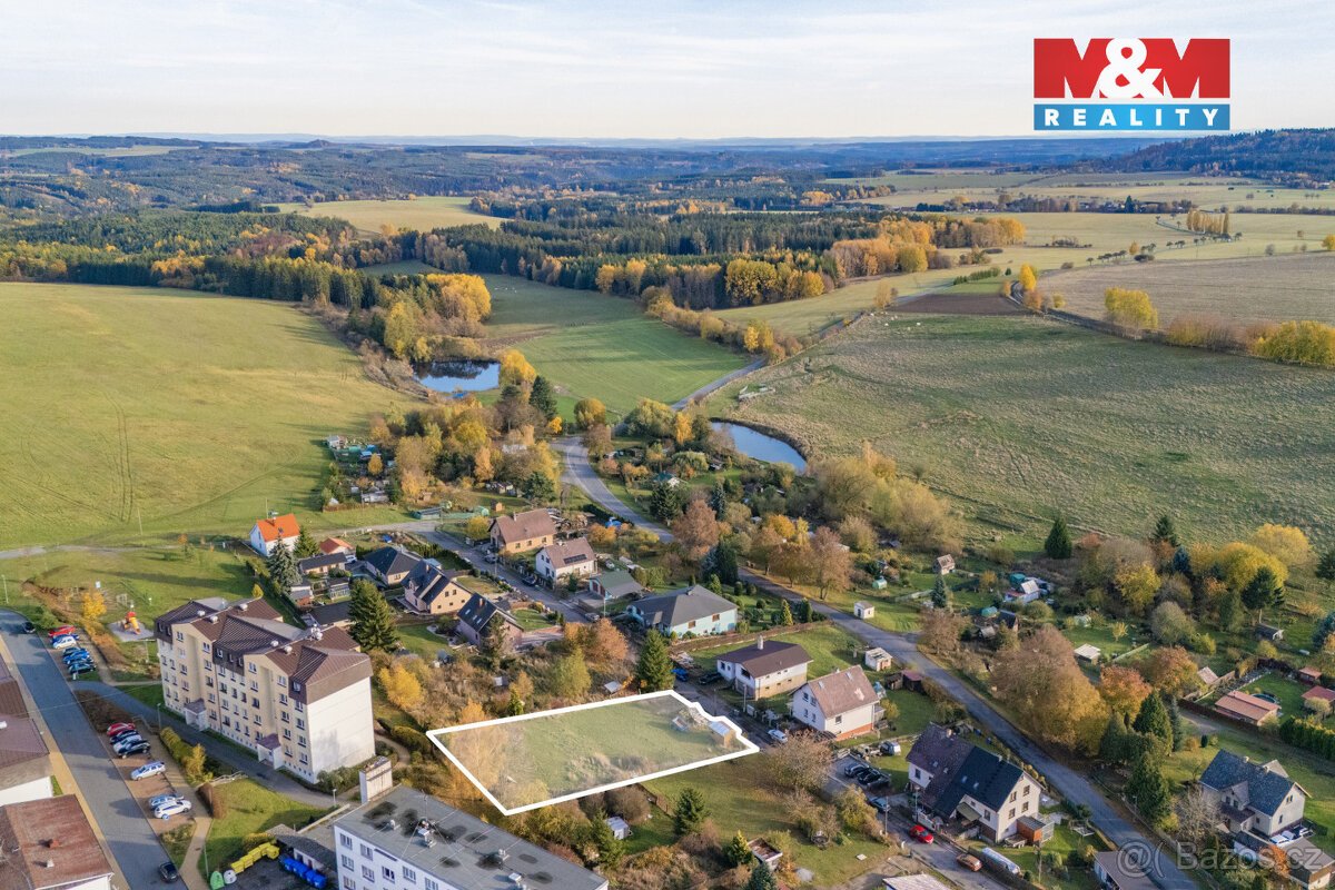 Prodej pozemku k bydlení, 1257 m², Bezdružice, ul. Na Stráni