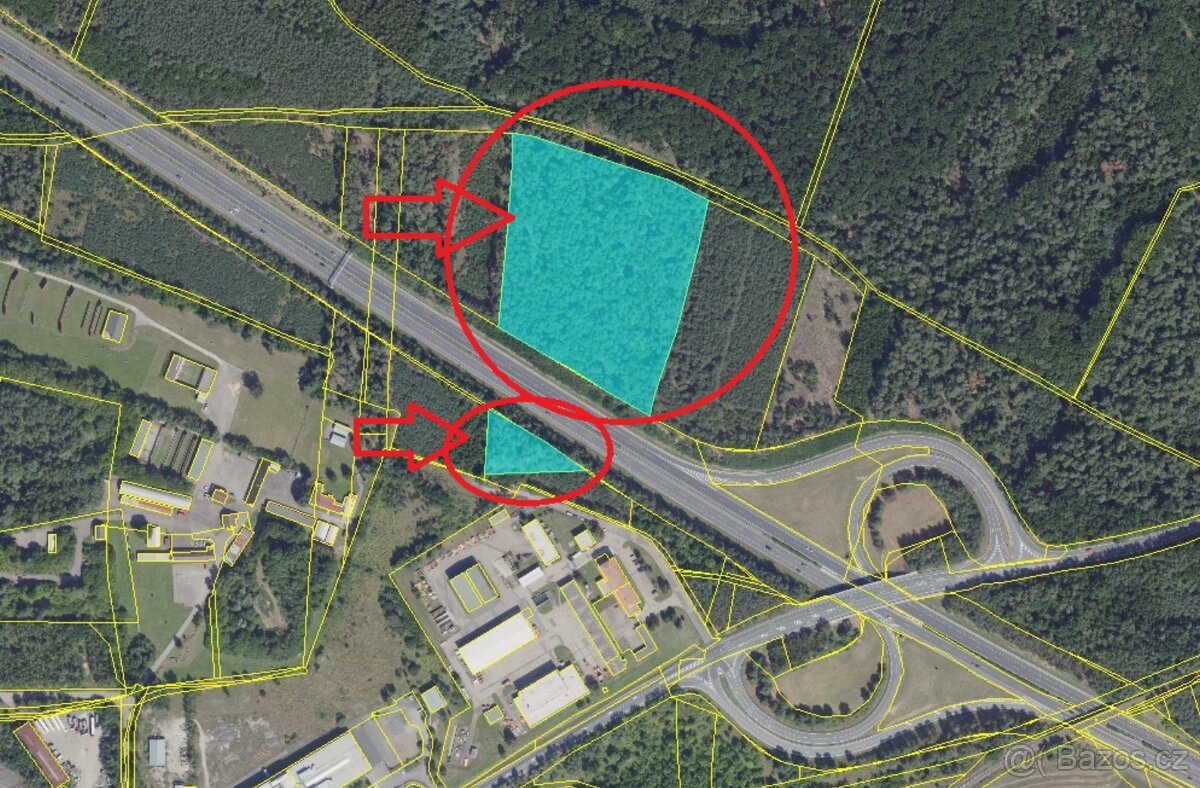 Prodej lesních pozemků k.ú. Poříčany