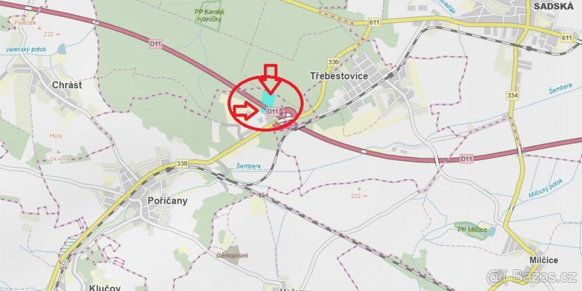 Prodej lesních pozemků k.ú. Poříčany