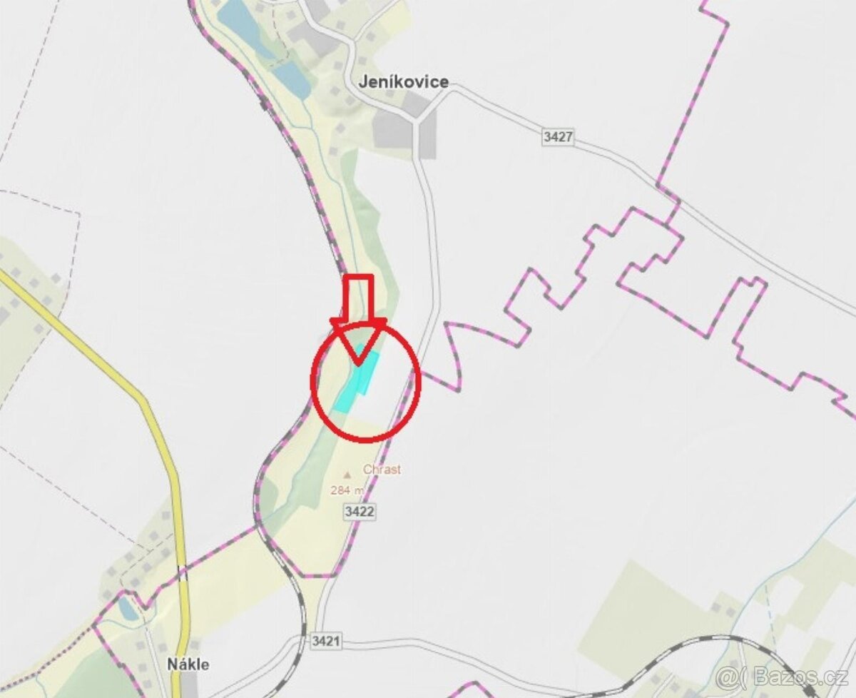 Prodej pozemků v k.ú. Jeníkovice u Choltic