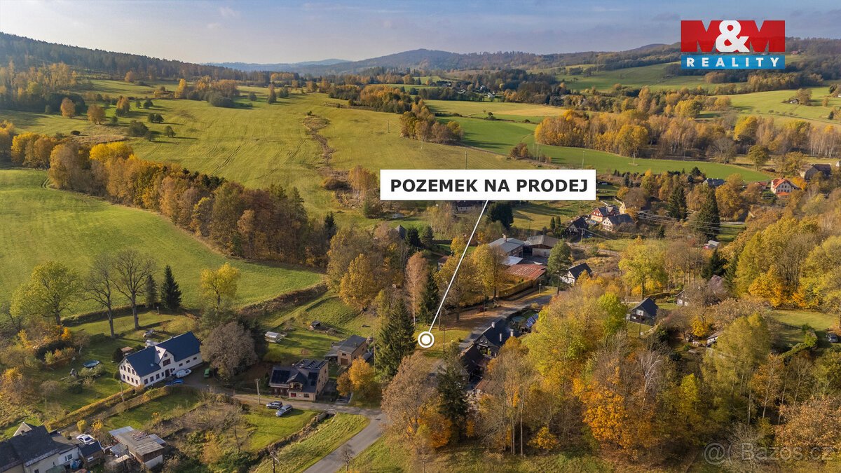 Prodej pozemku k bydlení, 1154 m², Staré Křečany