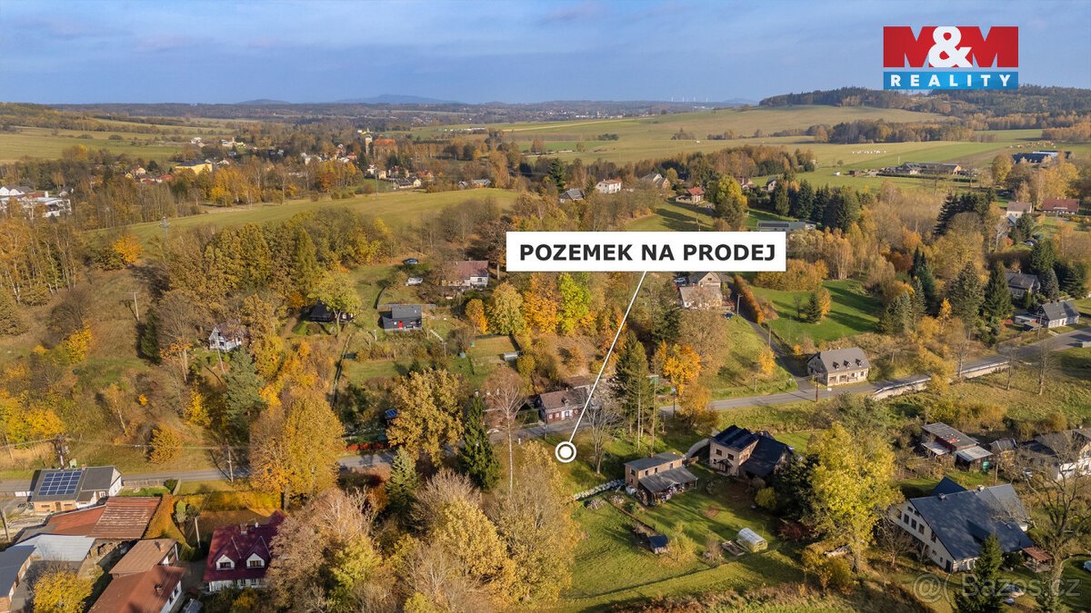 Prodej pozemku k bydlení, 1154 m², Staré Křečany