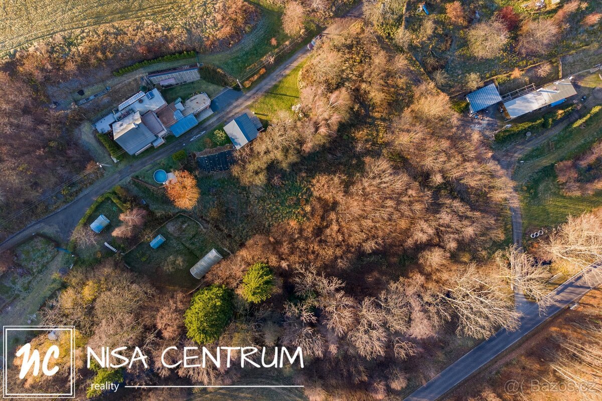 Prodej stavebního pozemku 1125 m² v Heřmanicích, ev.č. 00322