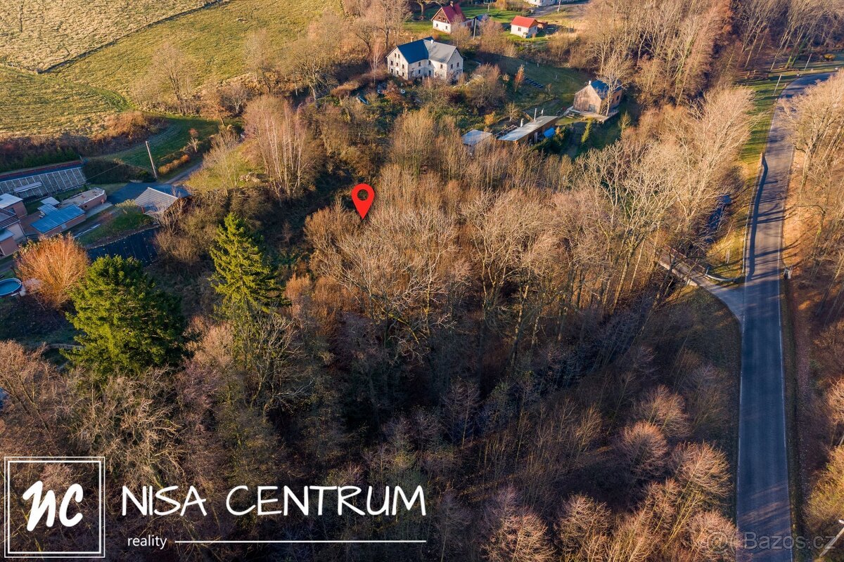 Prodej stavebního pozemku 1125 m² v Heřmanicích, ev.č. 00322