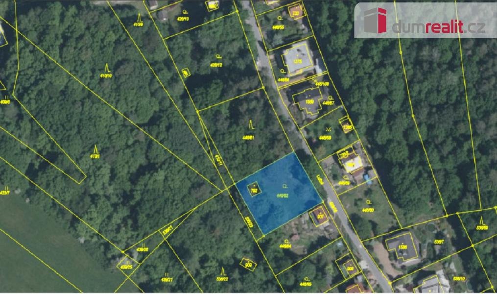 Stavební parcela Luhačovice, 1153 m2