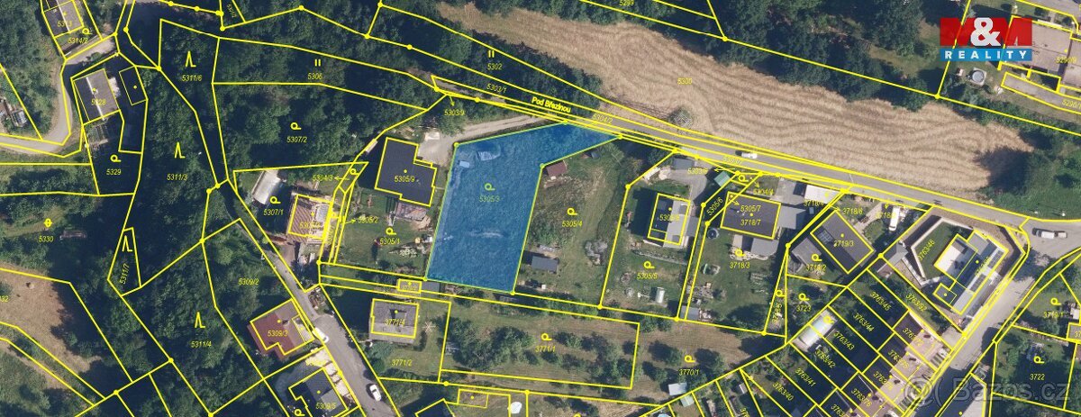 Prodej pozemku k bydlení, 1227 m², Zábřeh