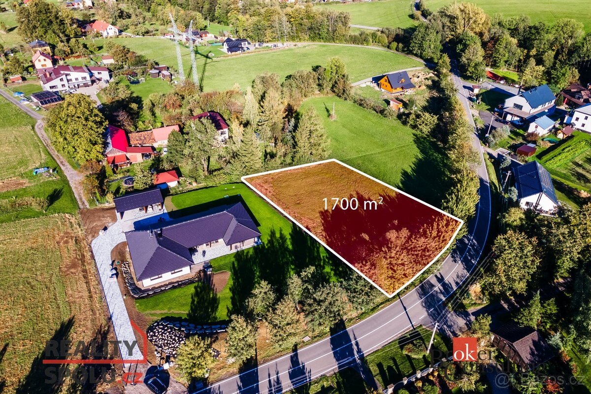 Prodej, pozemky/bydlení, 1700 m2, Guty , Třinec, Frýdek-Míst