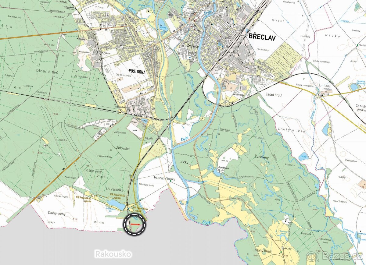 Les, prodej, Poštorná, Břeclav