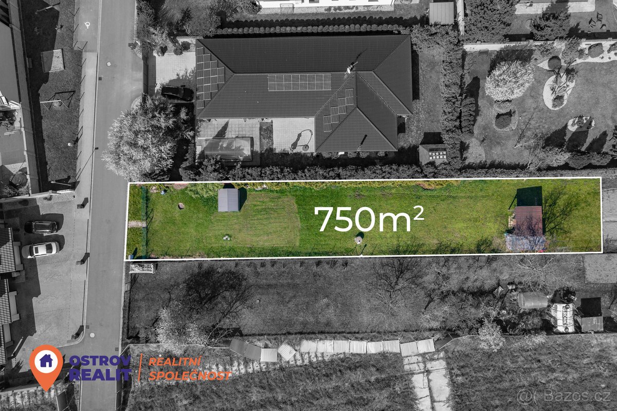 Prodej, pozemek pro bydlení, 750 m², Olomouc