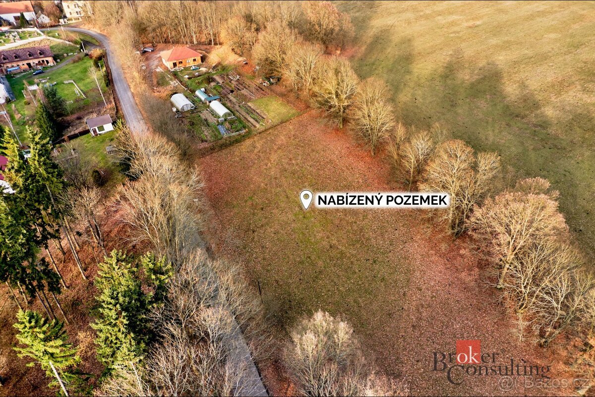 Prodej, pozemky/bydlení, 3662 m2, 35002 Milhostov, Cheb [ID 