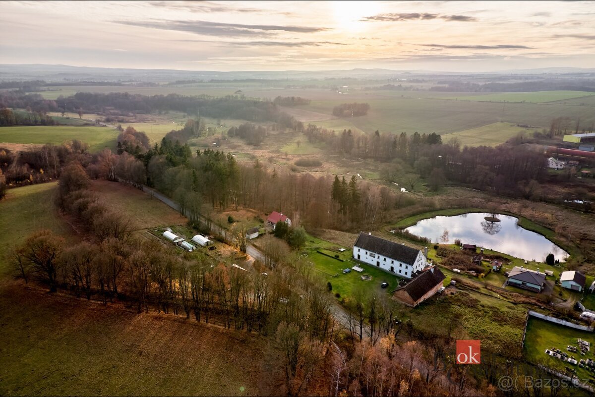 Prodej, pozemky/bydlení, 3662 m2, 35002 Milhostov, Cheb [ID 