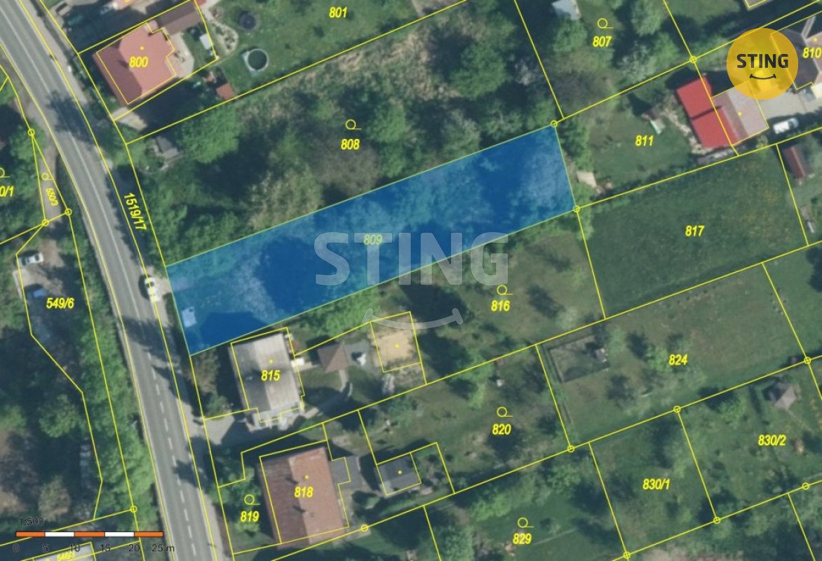 Stavební pozemek, Bohumín - Záblatí, ul. Bezručova, 130615