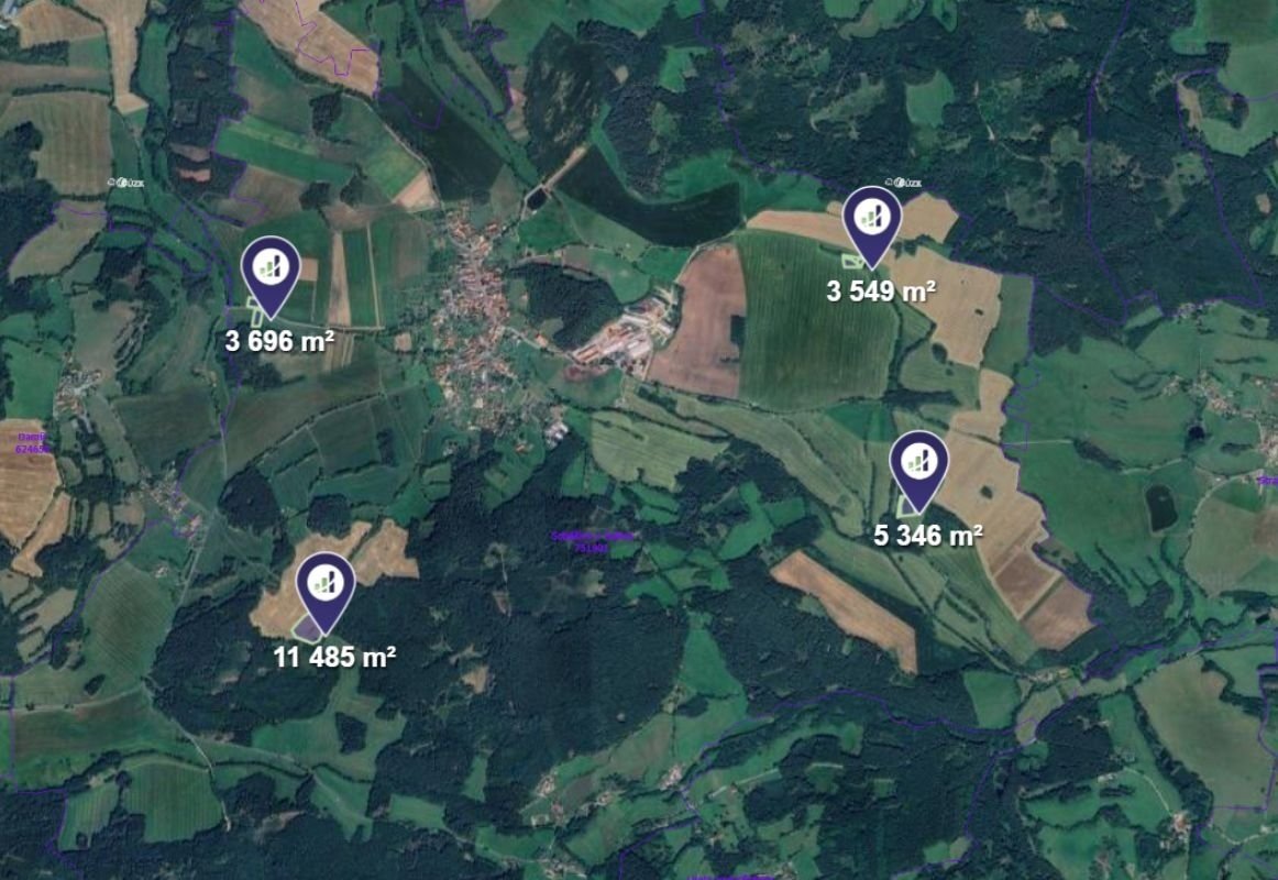 Prodej pole v k.ú. Soběšice u Sušice