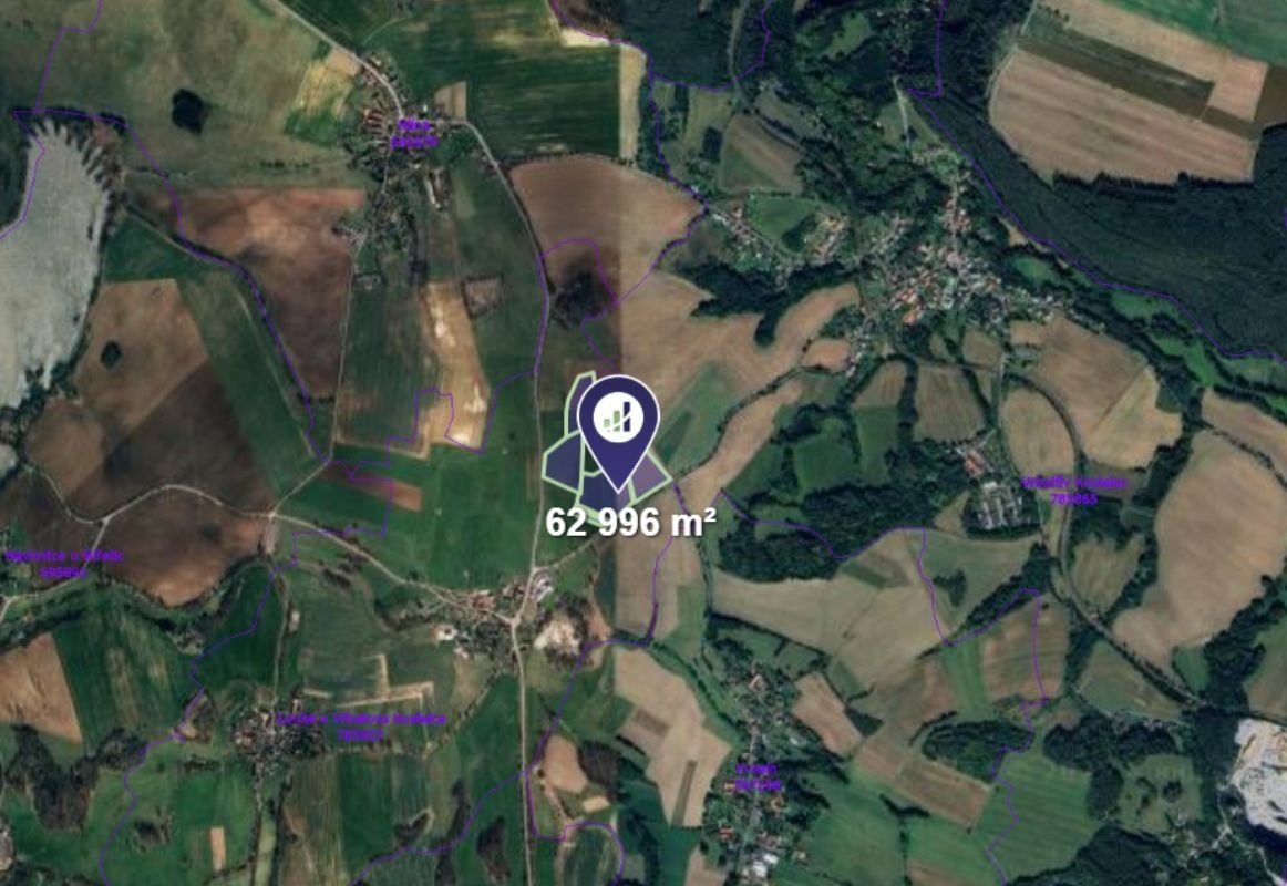 Prodej podílu 1/10 pole 6 300 m², Vrbatův Kostelec