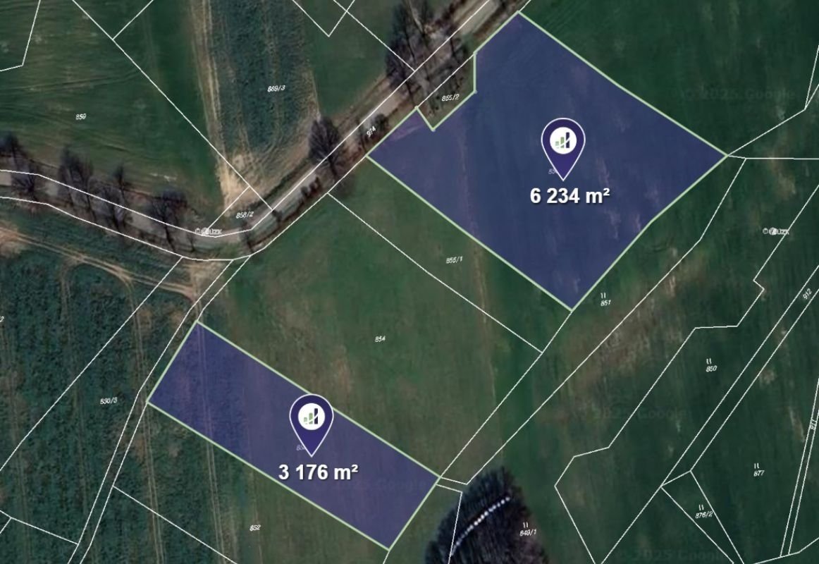 Prodej podílu 1/10 pole 941 m², Vrbatův Kostelec