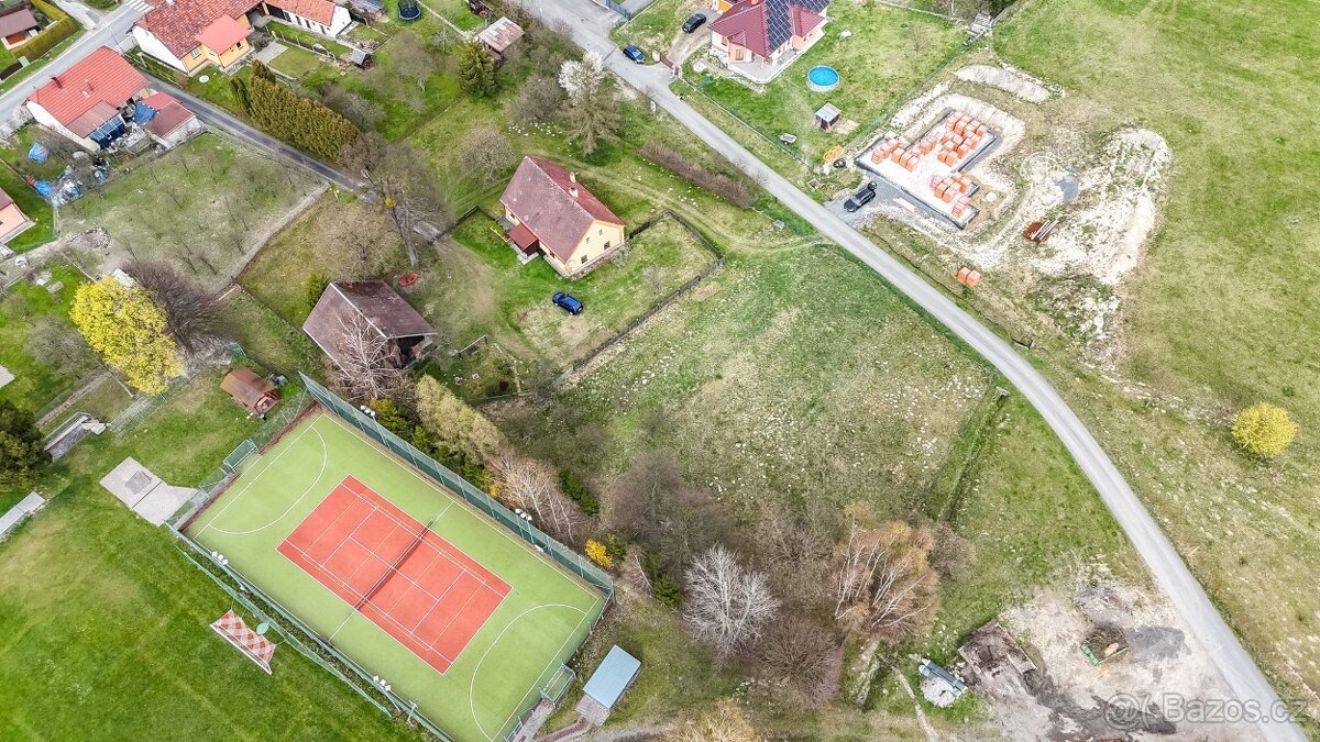 Prodej stavebního pozemku v Hostašovicích