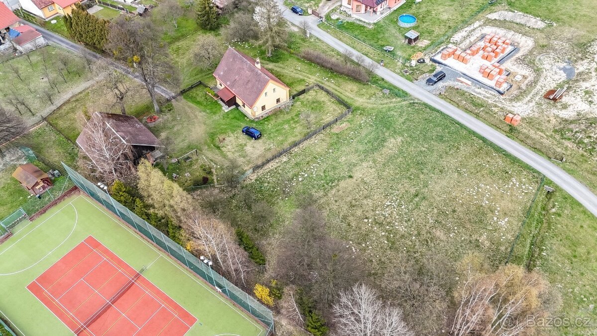 Prodej stavebního pozemku v Hostašovicích